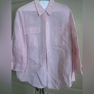 Ralph Lauren Light Pink Casual Button Down Shirt